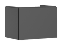 Vanity unit 680/470 with 1 drawer for wash basin