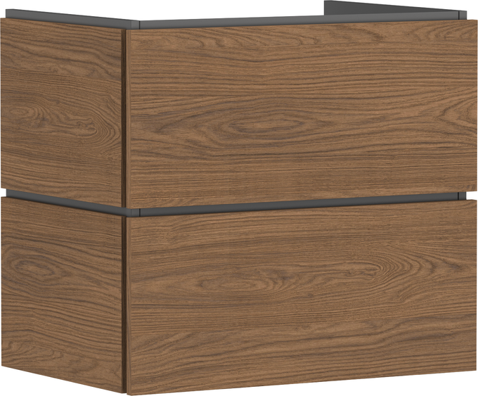 Xilesa E Meuble bas pour plan vasque 680/470, 2 tiroirs — 54258550