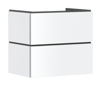 Vanity unit 680/470 with 2 drawers for wash basin