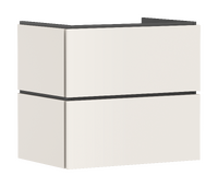 Vanity unit 680/470 with 2 drawers for wash basin