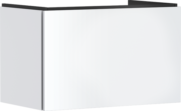 Waschtischunterschrank 780/470 mit 1 Schubkasten für Waschtisch Mattweiß