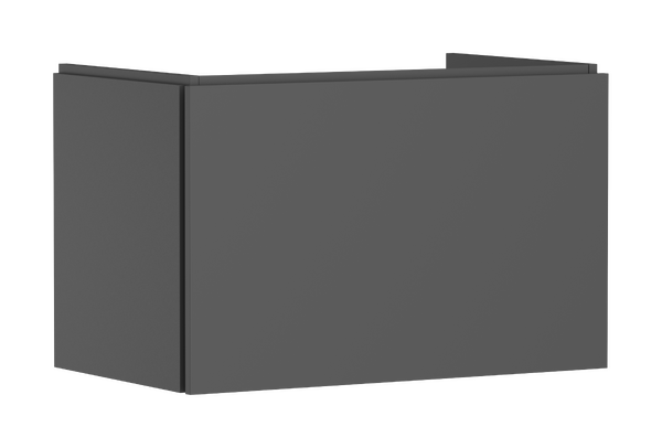 Waschtischunterschrank 780/470 mit 1 Schubkasten für Waschtisch Schiefergrau Matt