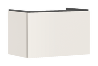 Meuble bas pour plan vasque 780/470, 1 tiroir