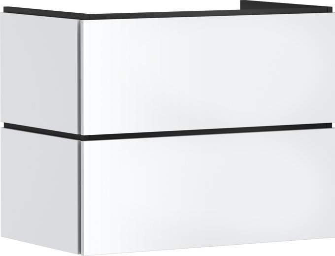Waschtischunterschrank 780/470 mit 2 Schubkästen PushOpen für Waschtisch