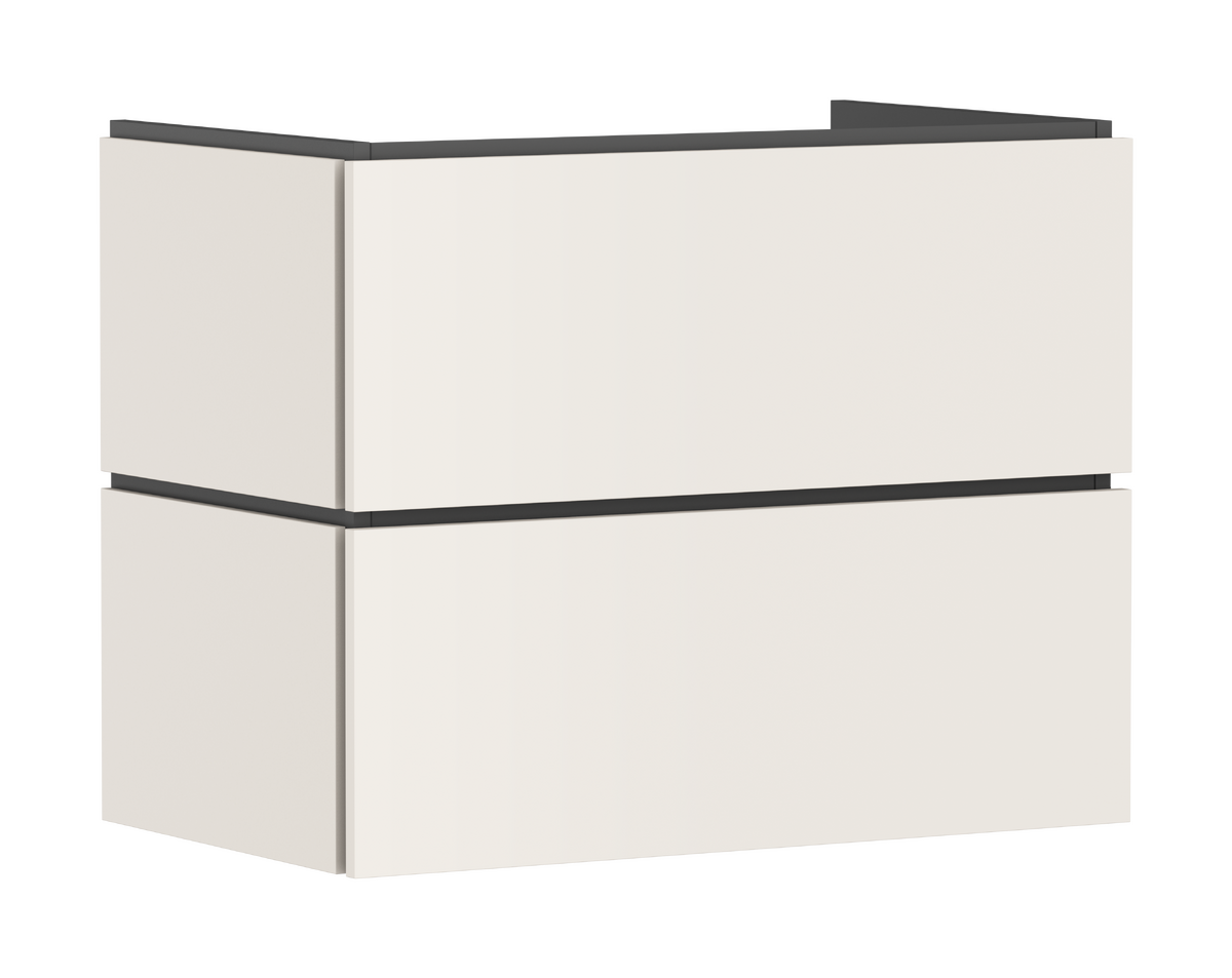 Vanity unit 780/470 with 2 drawers for wash basin