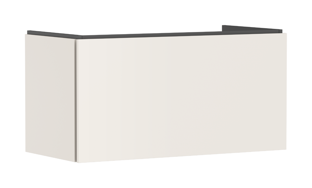 Vanity unit 980/470 with 1 drawer for wash basin