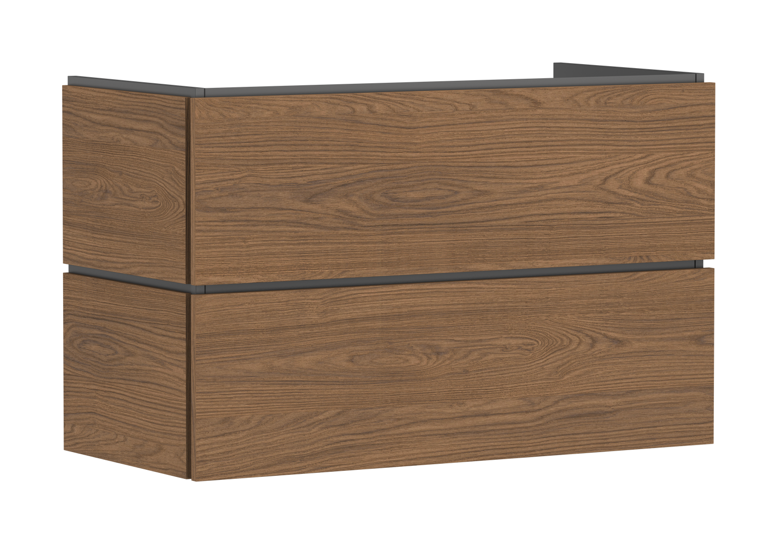 Vaskeskab 980/470 med 2 skuffer PushOpen til håndvask