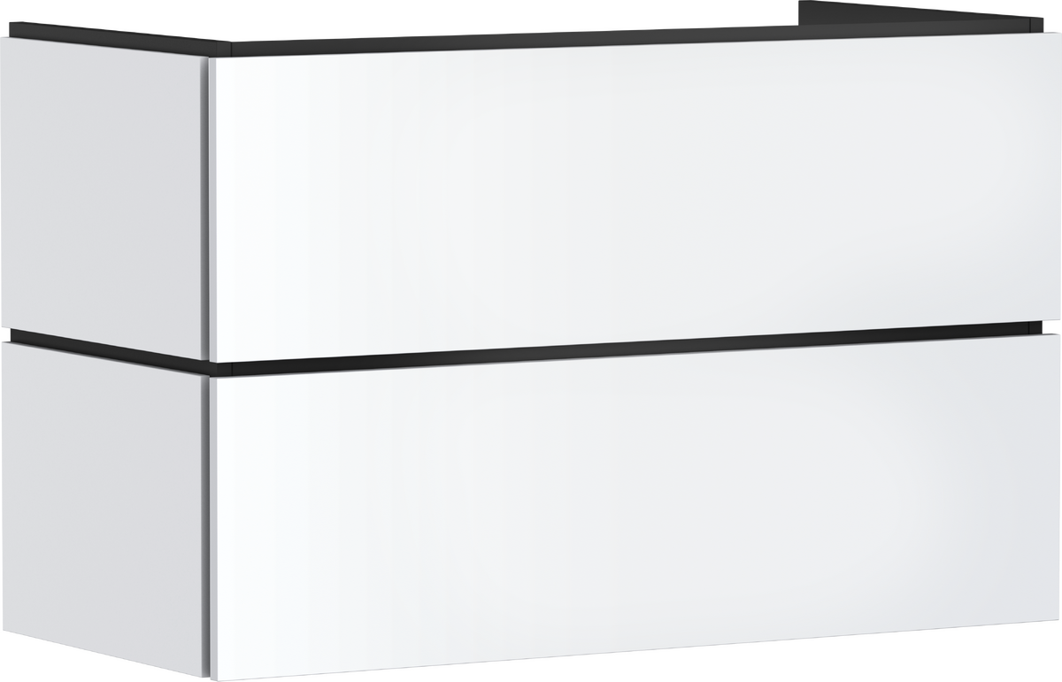 Vanity unit 980/470 with 2 drawers for wash basin