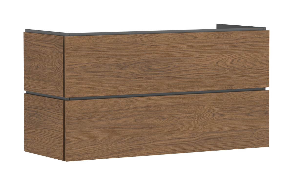 Waschtischunterschrank 1180/470 mit 2 Schubkästen PushOpen für Waschtisch