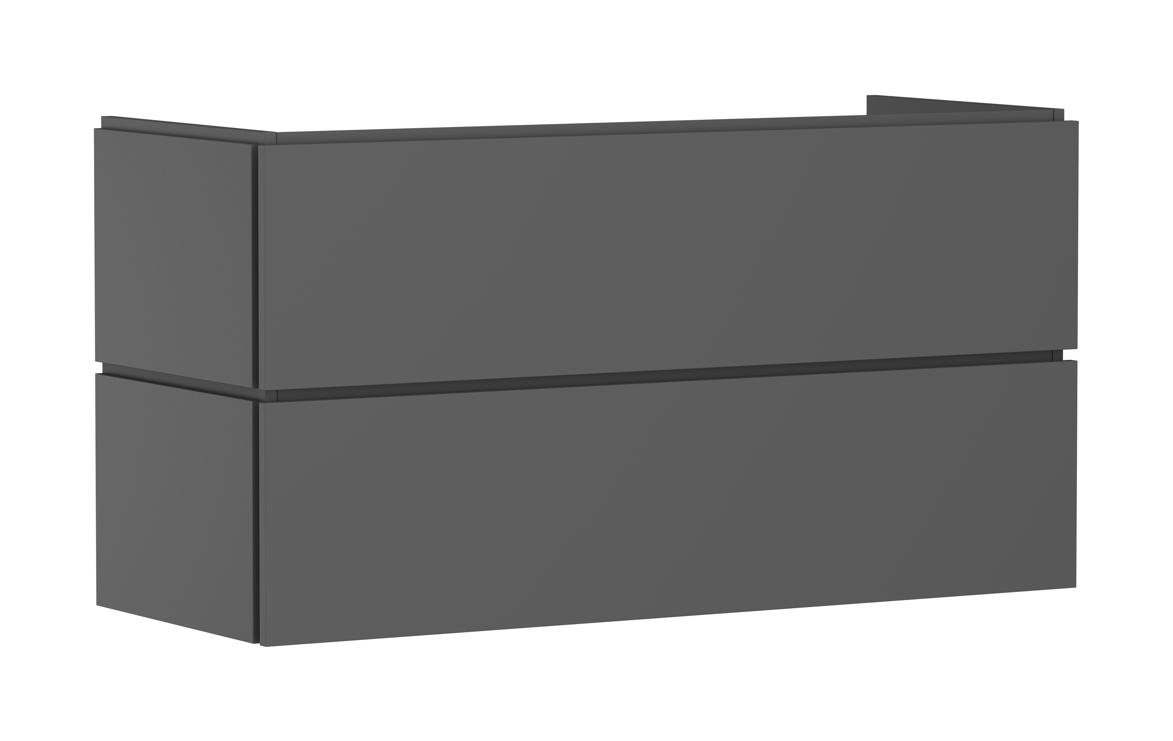 Vanity unit 1180/470 with 2 drawers for wash basin