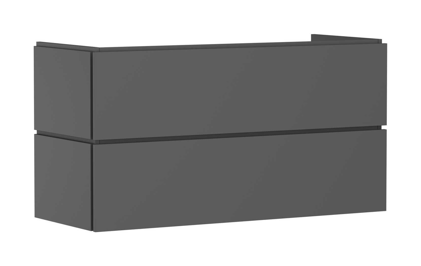 Szafka pod umywalkę wiszącą z 2 szufladami PushOpen 1180/470