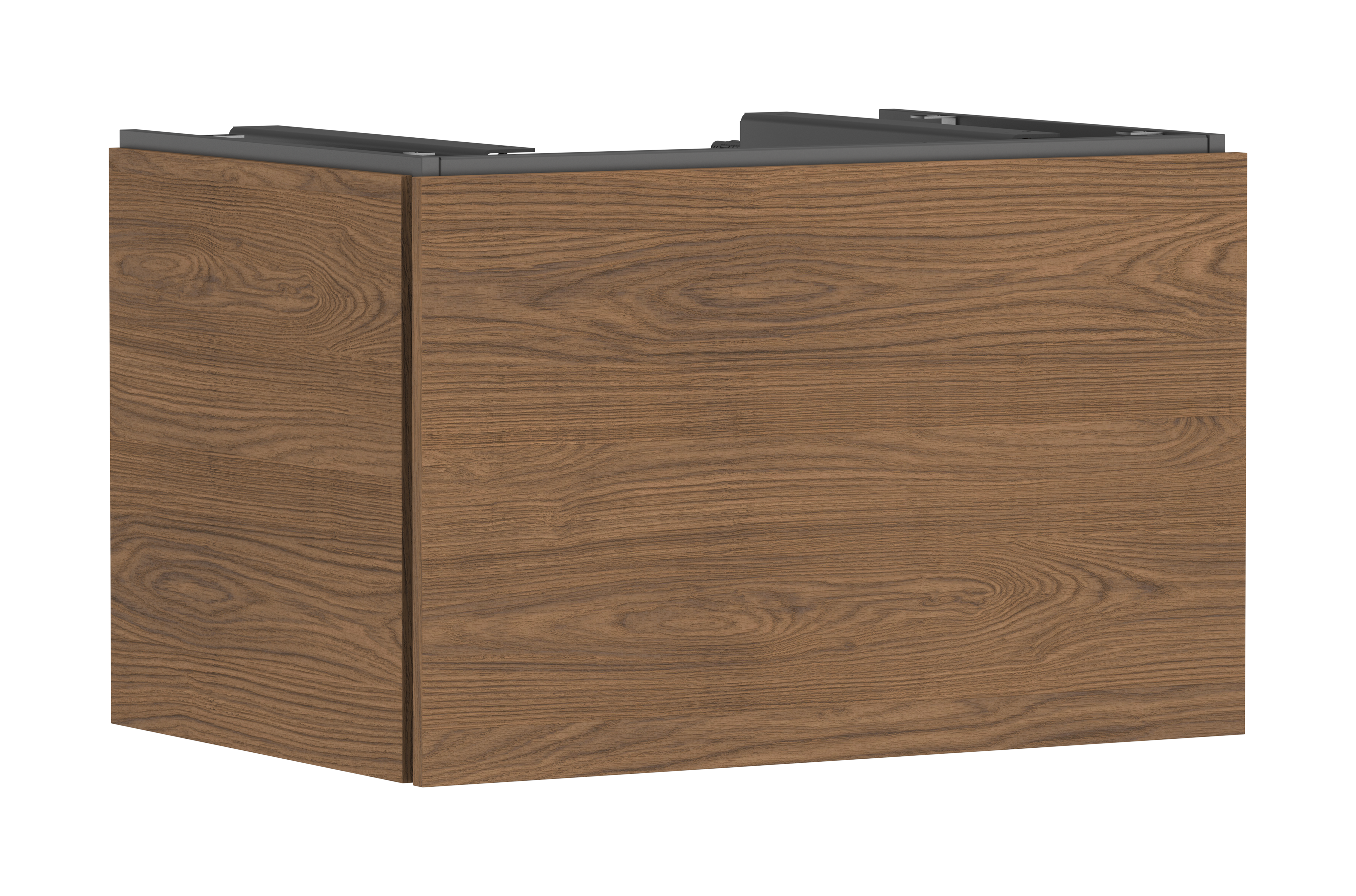 Vanity unit 780/550 with 1 drawer for console with cutout middle