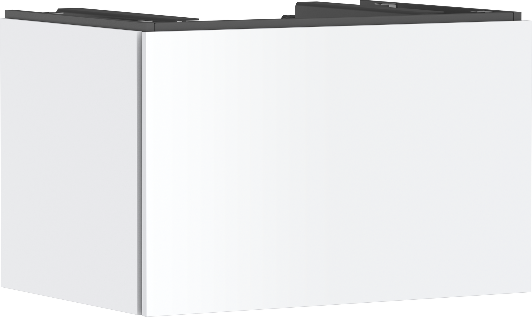 Kommod 780/550 med 1 låda för bänkskiva med utskärning i mitten