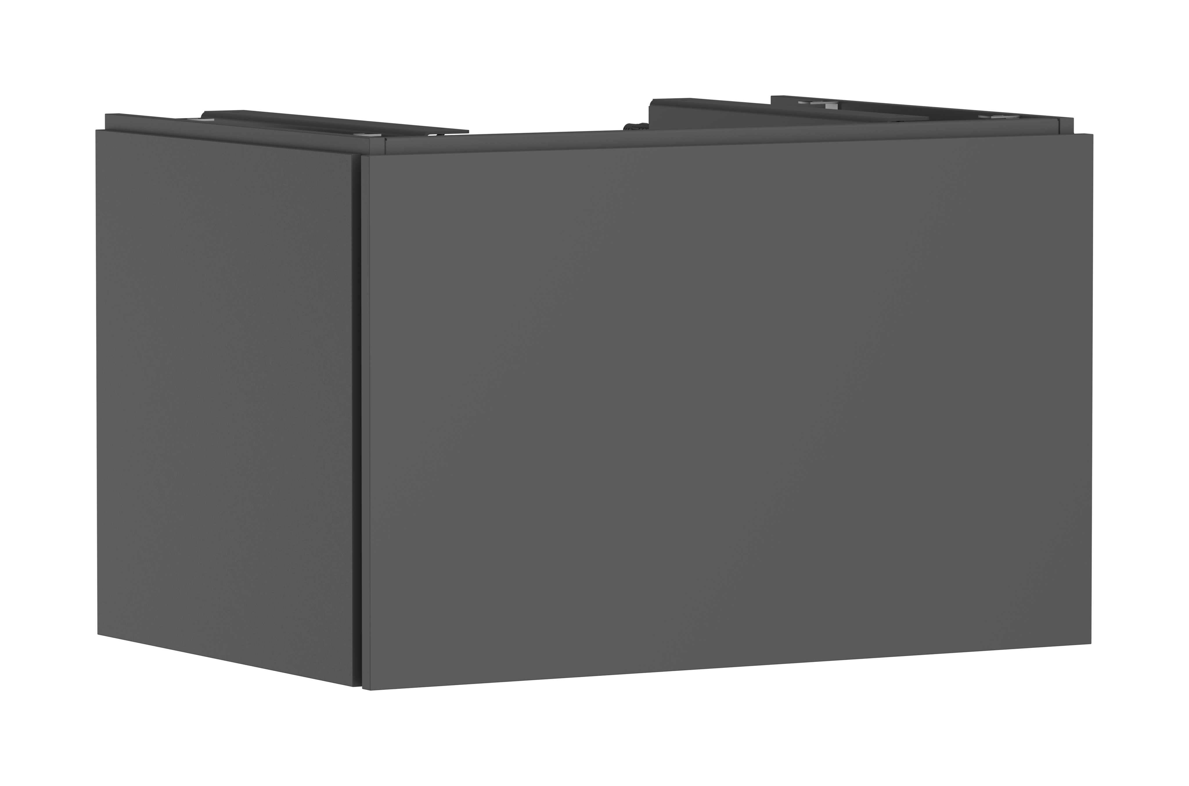 Waschtischunterschrank 780/550 mit 1 Schubkasten für Konsole mit Ausschnitt mittig