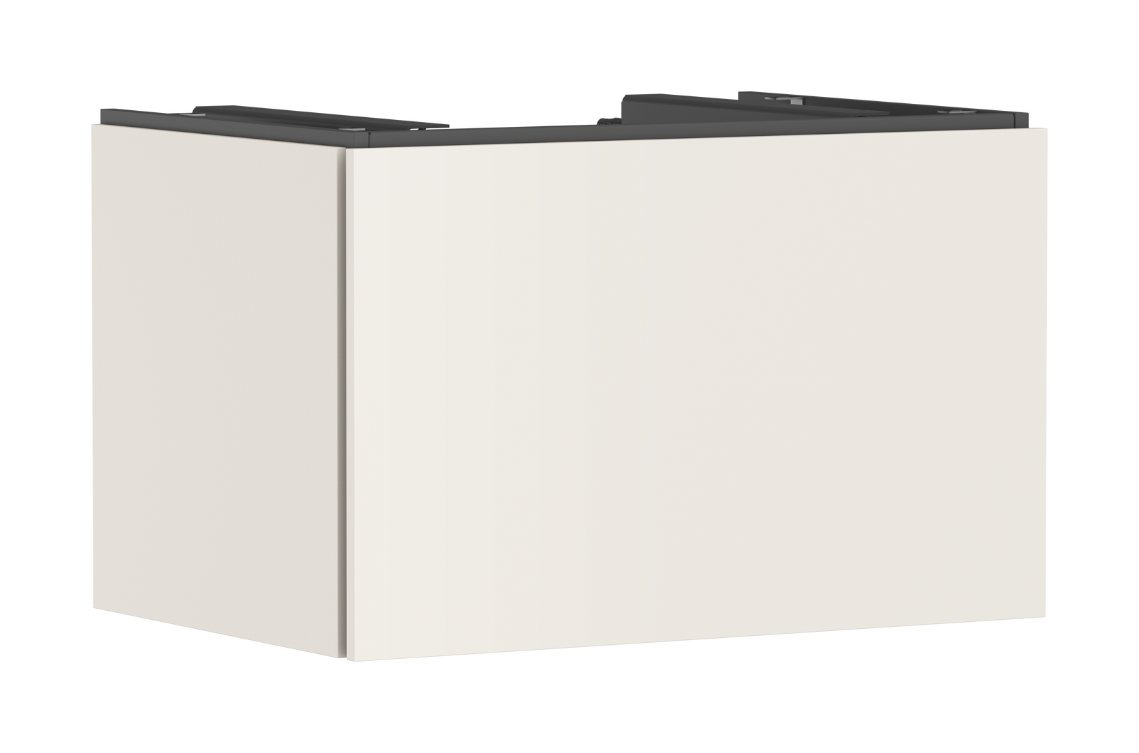 Mueble de baño 780/550 con 1 cajón para consolas con recorte en el centro