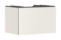 Vanity unit 780/550 with 1 drawer for console with cutout middle