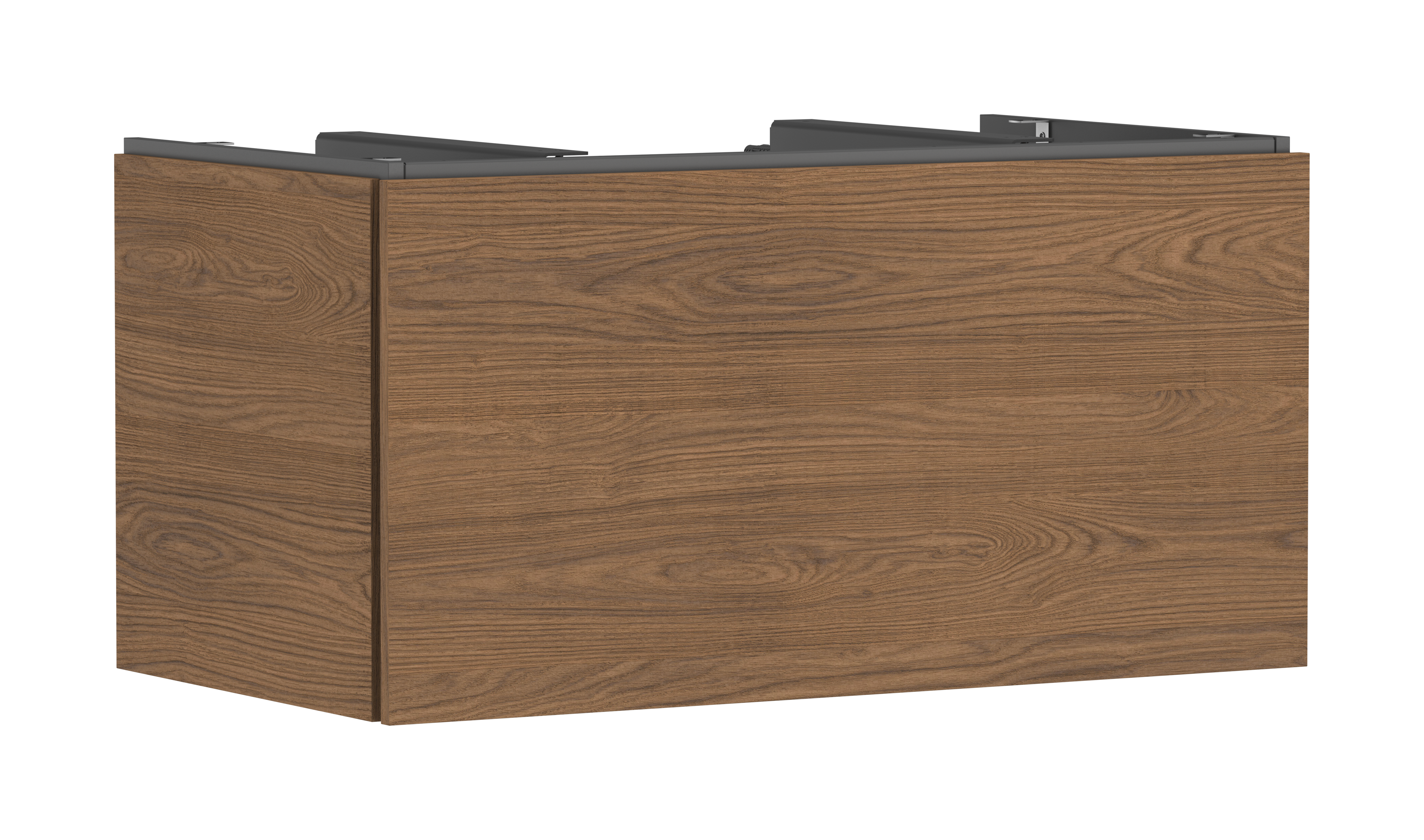 Vanity unit 980/550 with 1 drawer for console with cutout middle