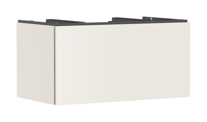 Meuble bas pour vasque/lavabo à poser 980/550