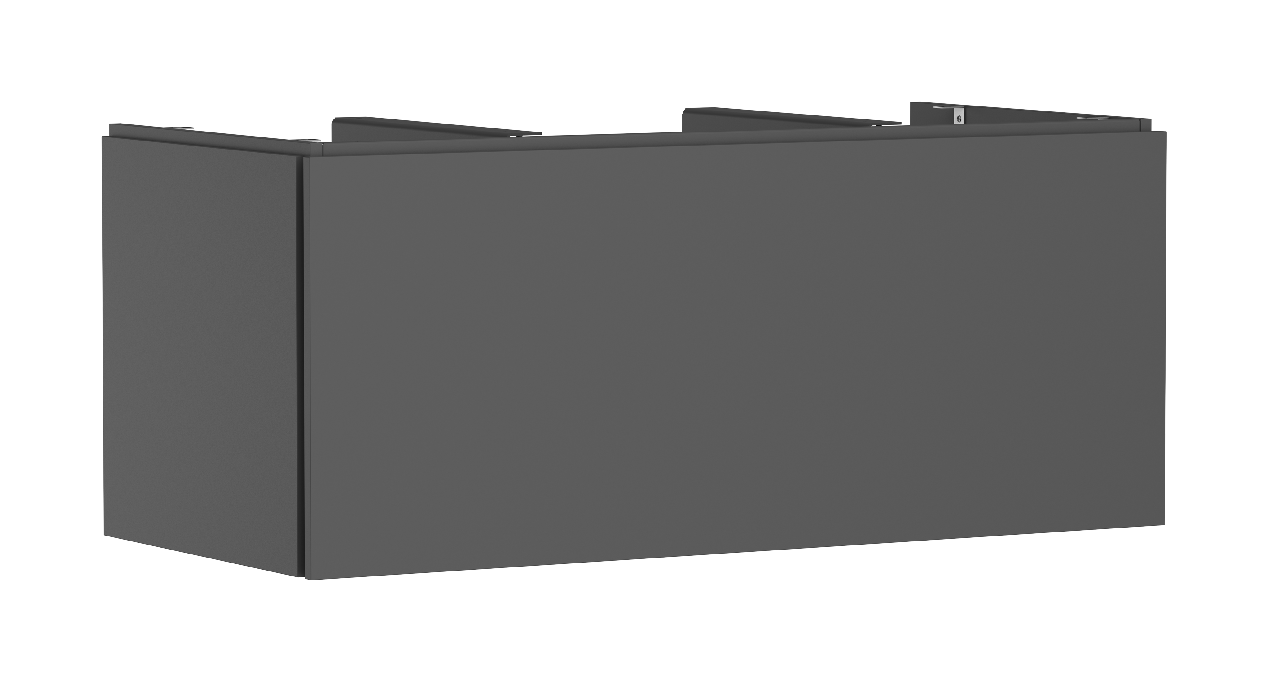 Vanity unit 1180/550 with 1 drawer for console with cutout middle