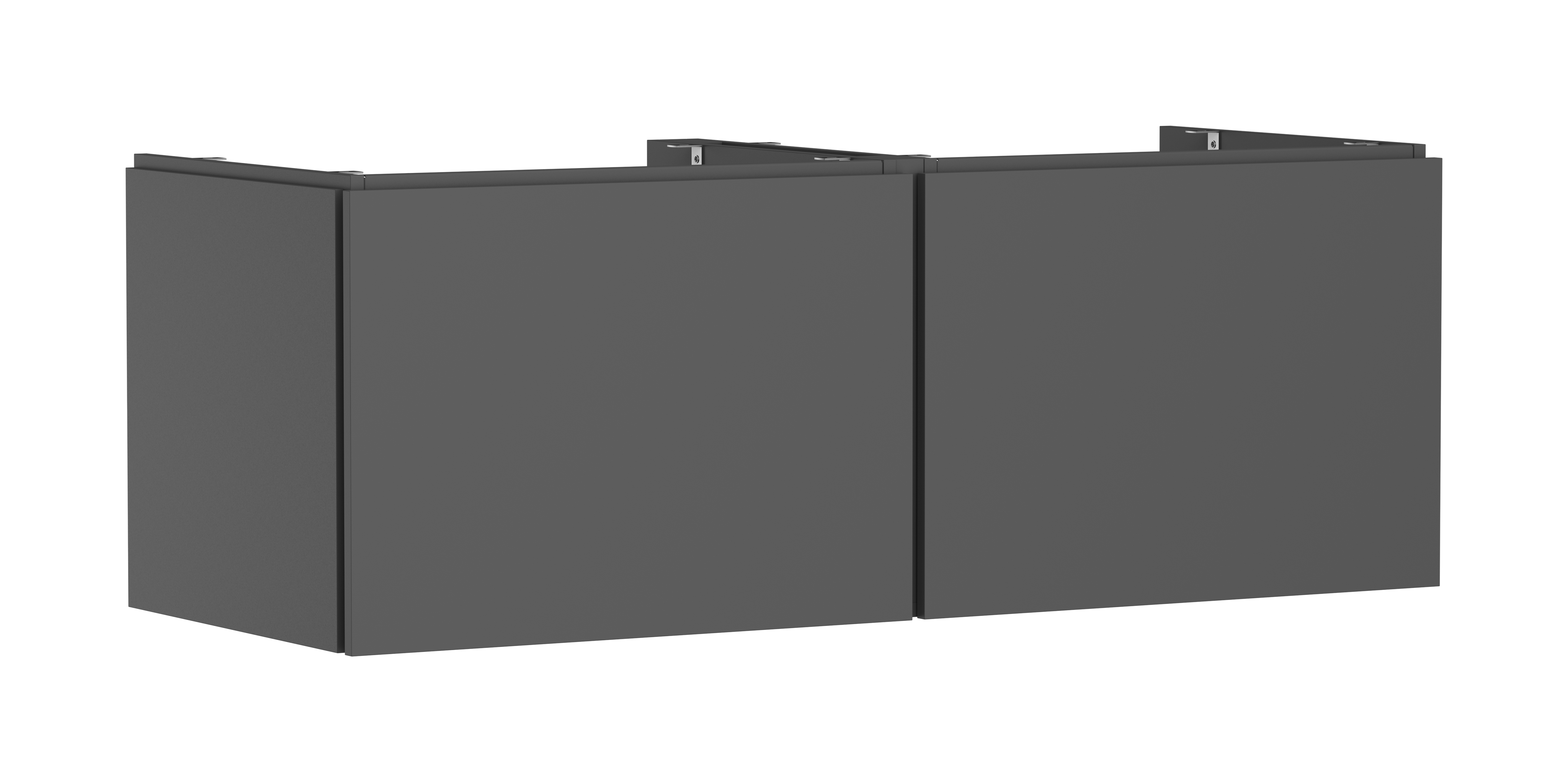 Vanity unit 1375/550 with 2 drawer for console