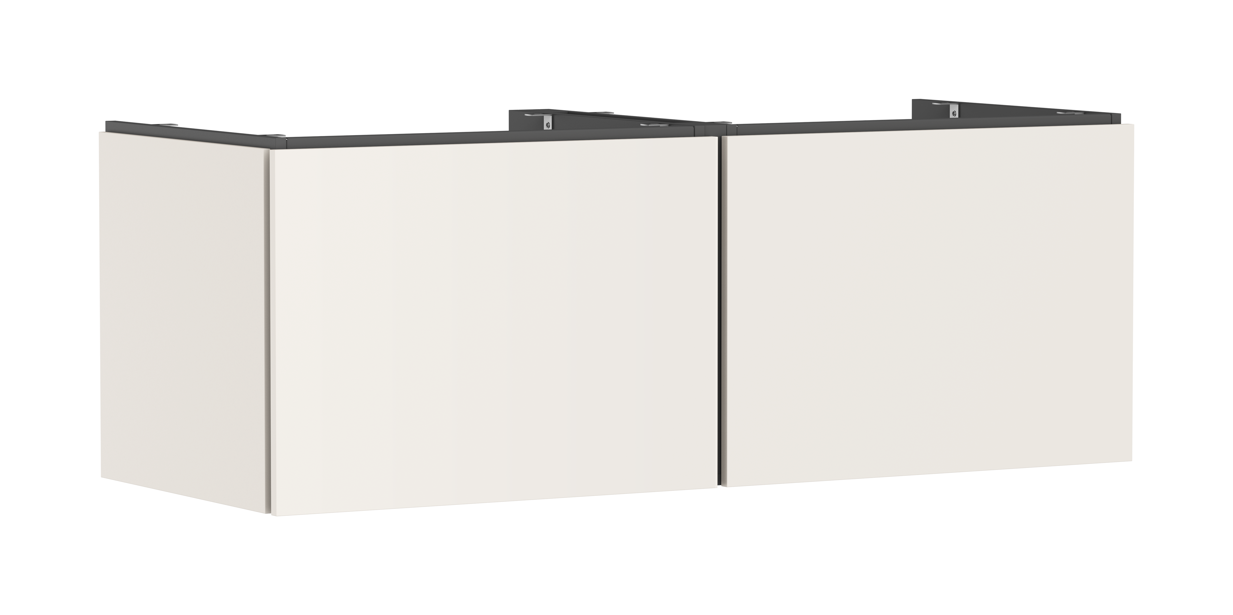 Vanity unit 1375/550 with 2 drawer for console