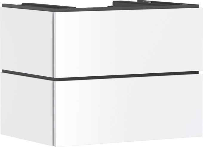 Base sottolavabo con 2 cassetti 780/550 per top con lavabo rettificato