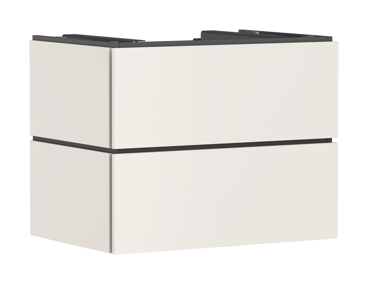 Meuble bas pour vasque/lavabo à poser 780/550