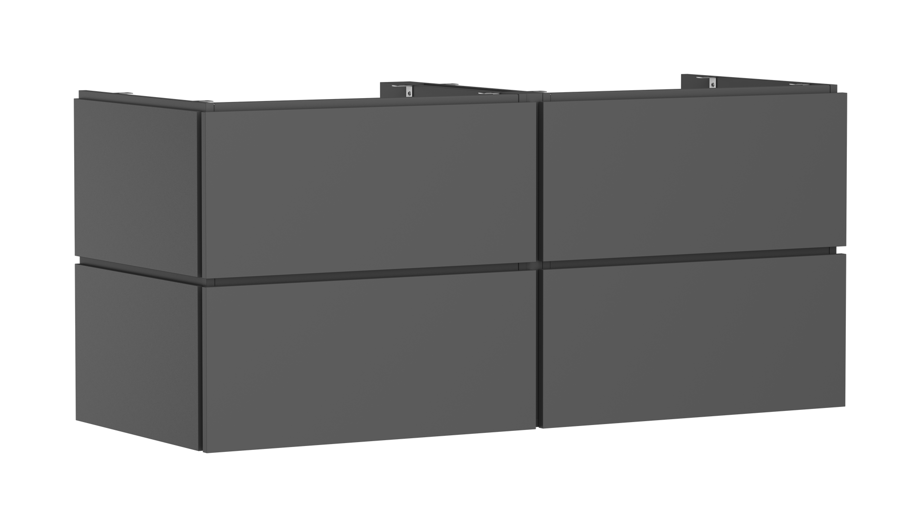 Meuble bas pour vasque/lavabo à poser 1375/550
