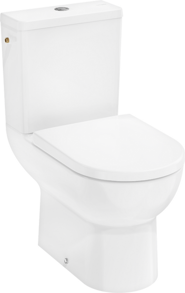 Pack WC à poser 640 avec système de chasse AquaChannel, avec abattant déclipsable QuickRelease et frein de chute SoftClose