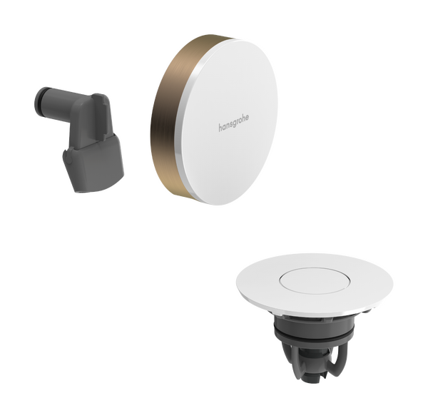 Finish set bath filler, waste and overflow set