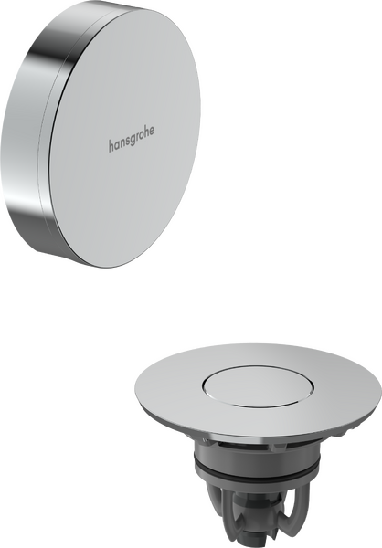 Finish set chrome waste and overflow set