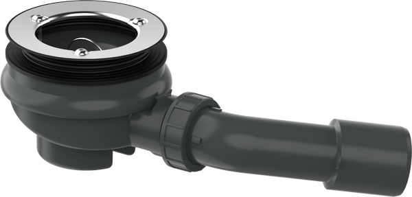 Basic set for waste set for shower tray