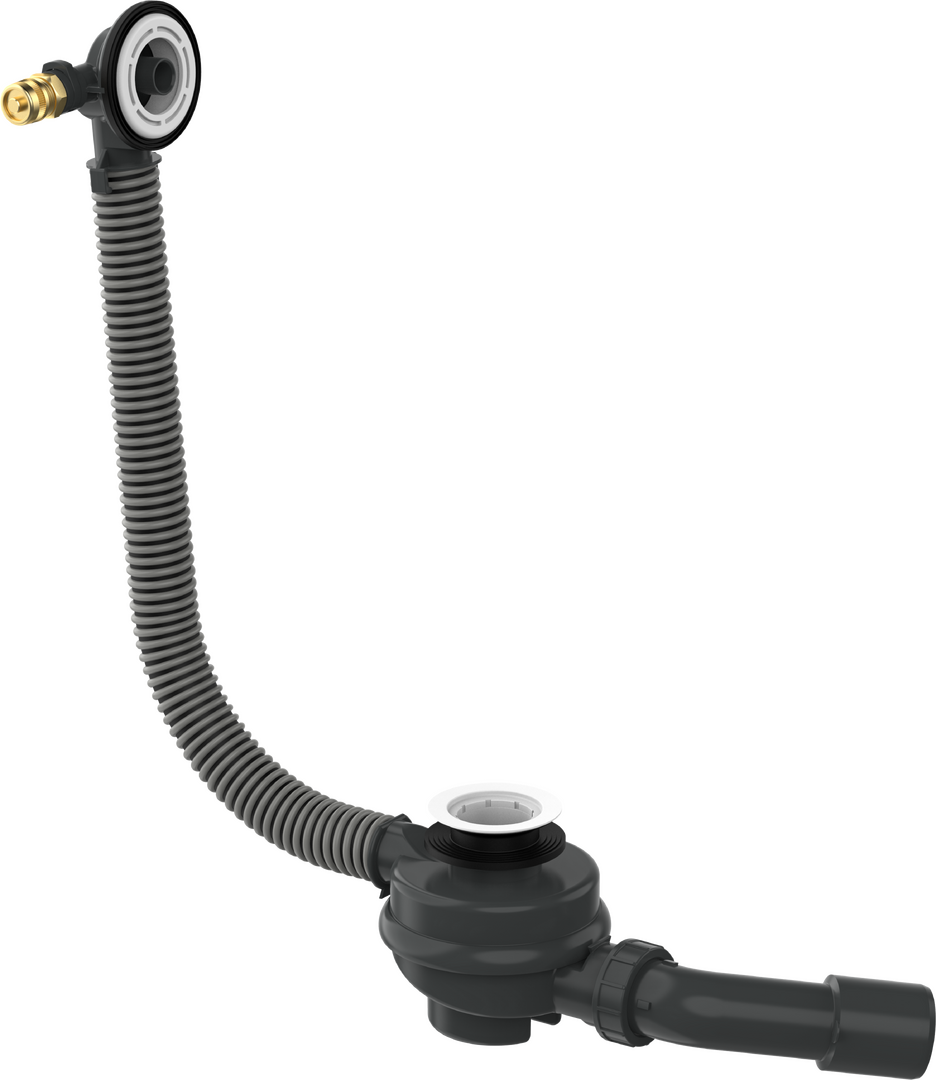 Basic set for waste and overflow set for bathtubs