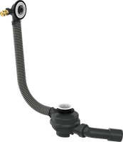 Corpo incasso per set di scarico e troppopieno per vasche