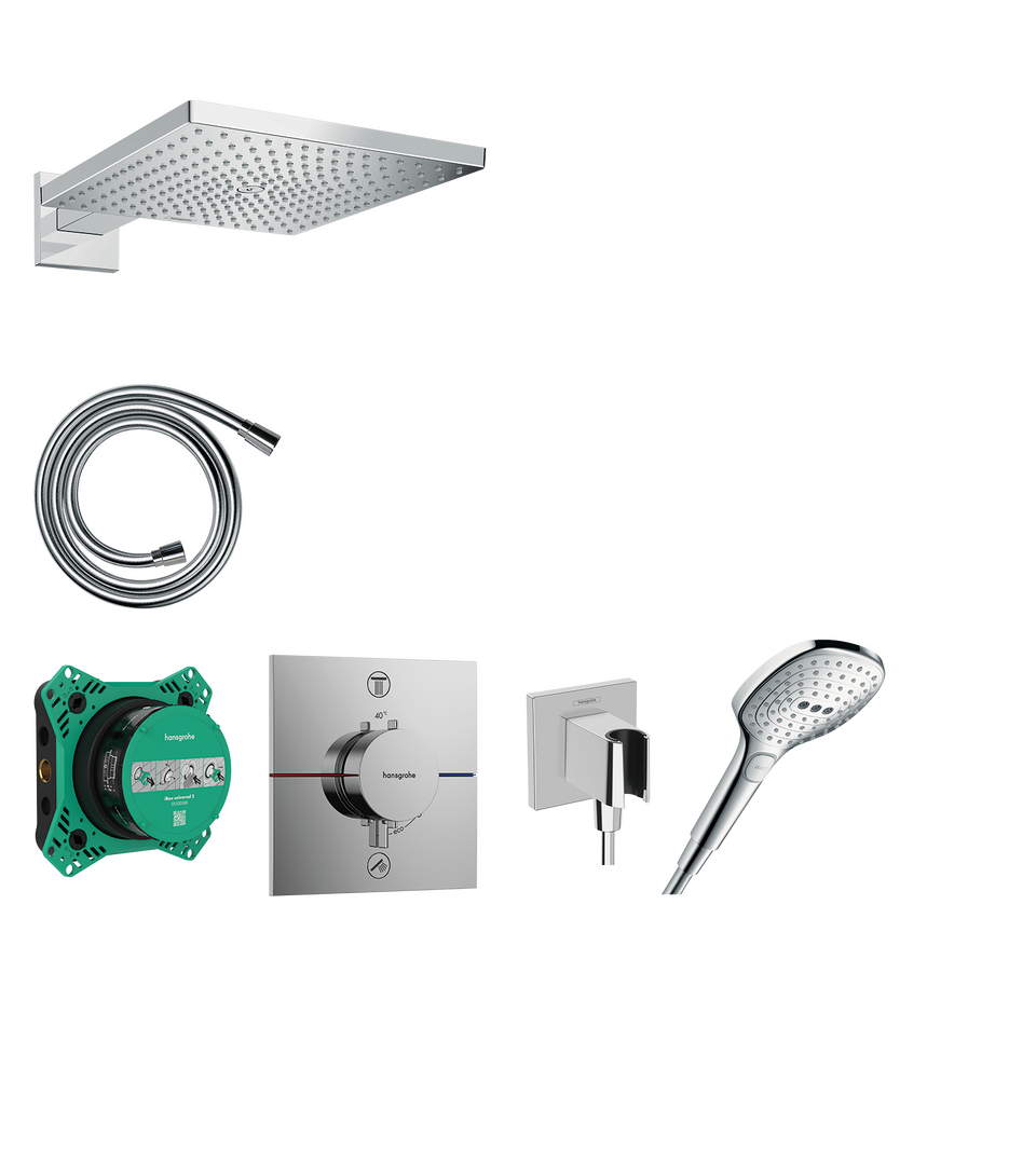 Ensemble de douche encastrée thermostatique Raindance E 300/ShowerSelect Comfort E
