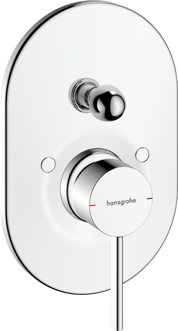 Single lever bath mixer for concealed installation