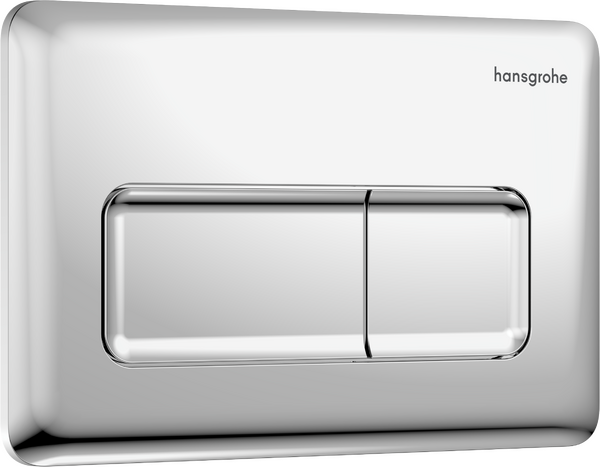 Plaque de commande pour double chasse d'eau