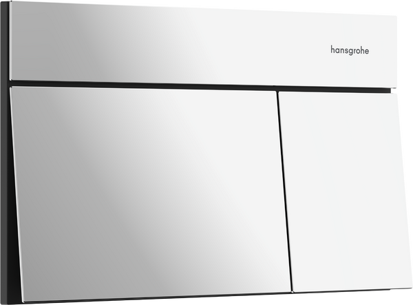 Plaque de commande pour double chasse d'eau