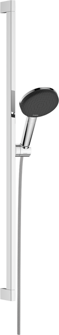 doucheset 125 3jet EcoSmart met glijstang Unica E Puro 90 cm en easy slide schuifstuk