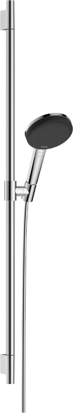 Sprchová sada 125 3jet EcoSmart se sprchovou tyčí Unica S Puro 90 cm