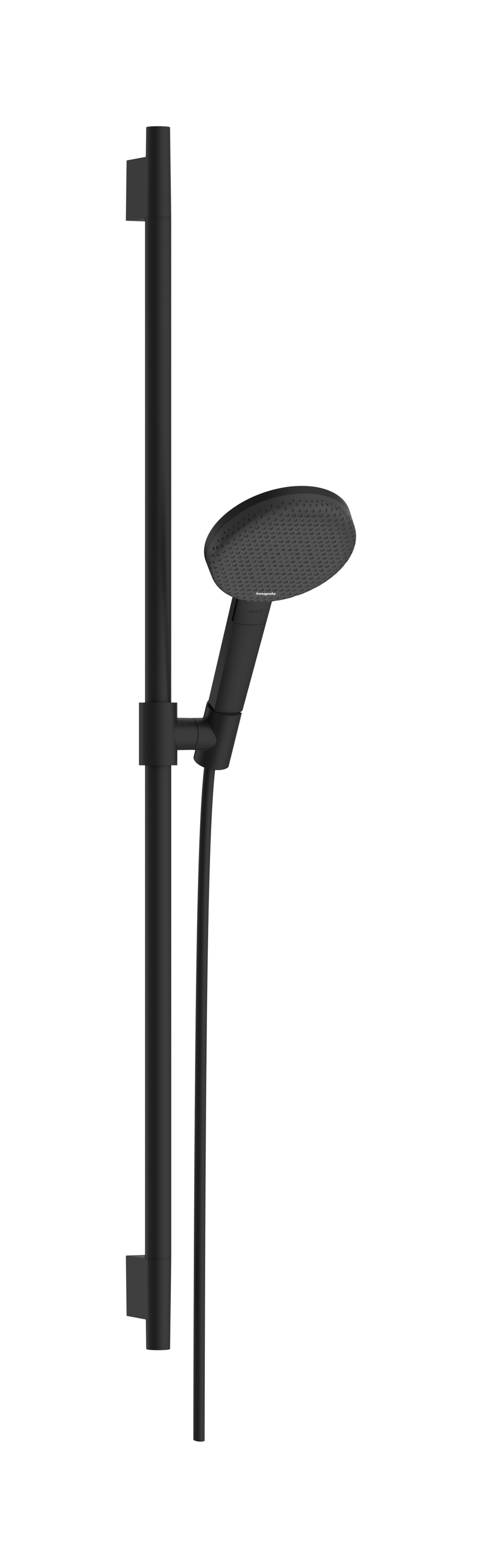 Shower set 125 3jet EcoSmart with shower bar Unica S Puro 90 cm