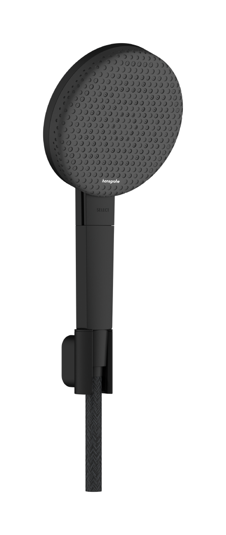 Set de soporte de ducha 125 3jet EcoSmart con flexo de ducha Designflex textil 160 cm