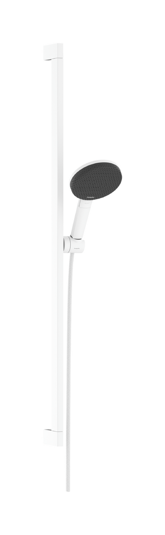 Zestaw prysznicowy 125 3jet EcoSmart z drążkiem Unica E Puro 90 cm EasySlide