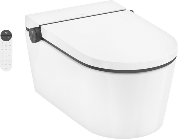 Pack WC lavant suspendu avec système de chasse AquaHelix, SmartClean, HygieneEffect