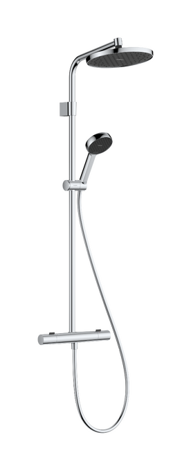 Showerpipe 240 1jet EcoSmart med termostat Ecostat Fine 160cc Varia