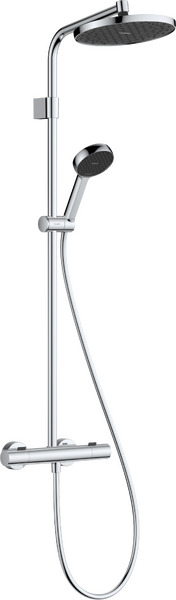 Colonne de douche 240 1jet EcoSmart+ avec mitigeur thermostatique Ecostat Fine