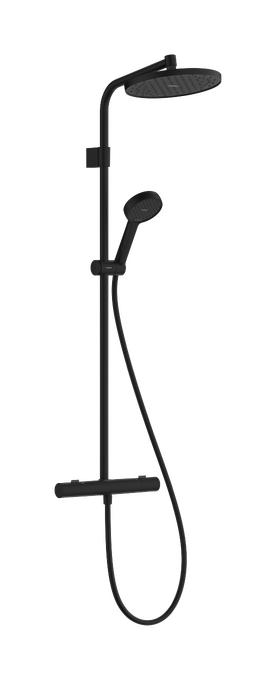 Showerpipe 240 1jet EcoSmart with thermostat Ecostat Fine Varia DZR