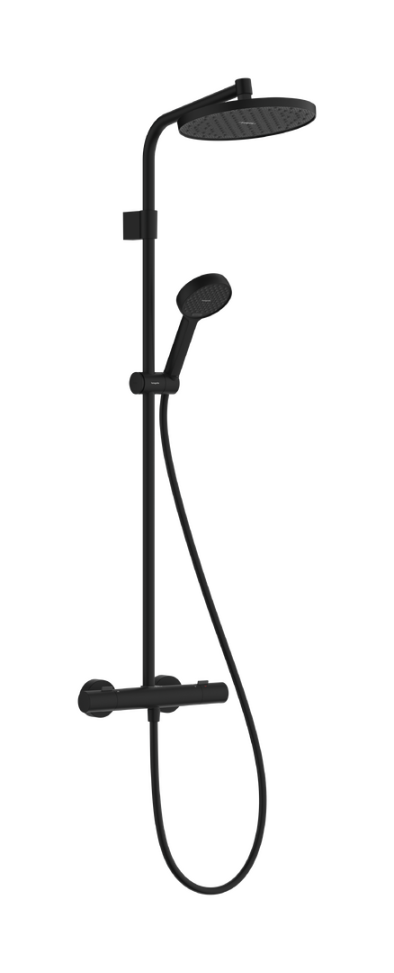 Showerpipe 240 1jet EcoSmart+ med Ecostat Fine Varia