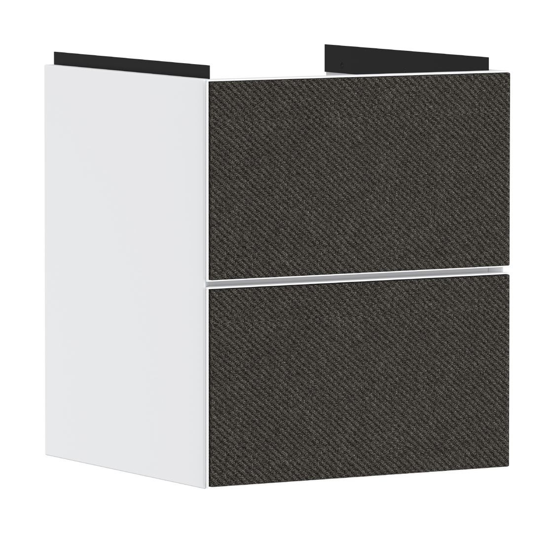 Vanity unit 480/475 with 2 drawers for handrinse basin