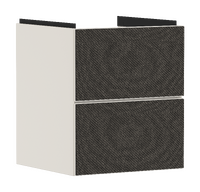 Vanity unit 480/475 with 2 drawers for handrinse basin